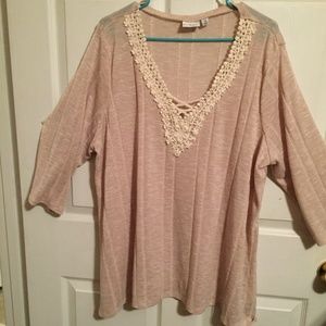 Kim Rogers, Plus Size, Very Lightweight Sweater
